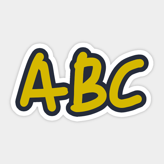 Alphabet Sticker by anto R.Besar